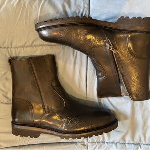 Men's Brown Leather Boots
